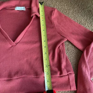 Altar’d State sienna long sleeved v neck top S thumbnail 5