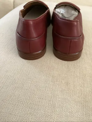 Franco Sarto L-Mirabelle Loafers/Moc Shoes, Bordo Red Leather, Size 10, NWT thumbnail 8