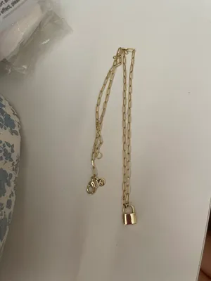 Gorjana locket necklace thumbnail 3