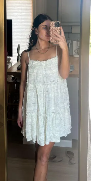 ZARA White Dress thumbnail 1