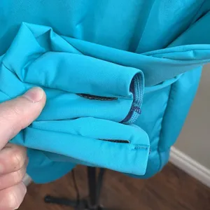 Craft Cycling Full Zip Vent Air Wind Jacket Women’s Sz M Turquoise Blue *flaws thumbnail 7