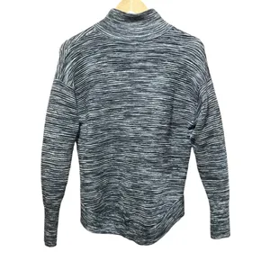 OFFLINE‎ By Aerie Home Stretch Quarter Zip Sweater Black Size Oversized XS thumbnail 7