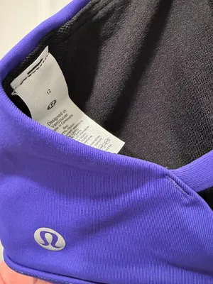 lululemon athletica Purple Strappy Sports Bra thumbnail 3
