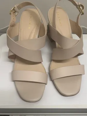 Cole Haan Women’s Cynthia Block Heel Sandal Beige Size 9B thumbnail 15