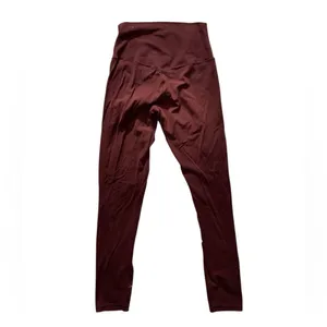 Offline By Aerie Burgundy Real Me High Waisted Leggings Size M thumbnail 4