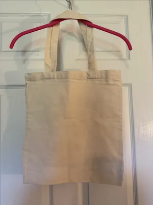 Handcrafted Canvas Tote Bag with "Heal Them With Kindness" Print thumbnail 3