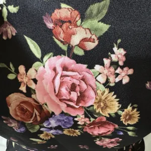 Forever 21 Pink Floral Roses Skater Romantic Sexy Hawaiian CutOut Dress S OLDSTO thumbnail 8