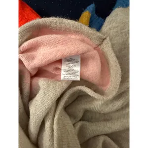 Listicle Color Block Sweater Small Multicolor Blue Mustard Orange Cream thumbnail 9