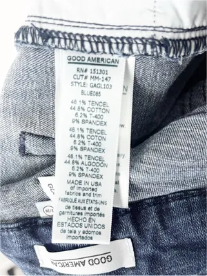 GOOD AMERICAN Good Legs Medium Wash Five Pockets Denim Jeans 26 Casual Neutral thumbnail 10