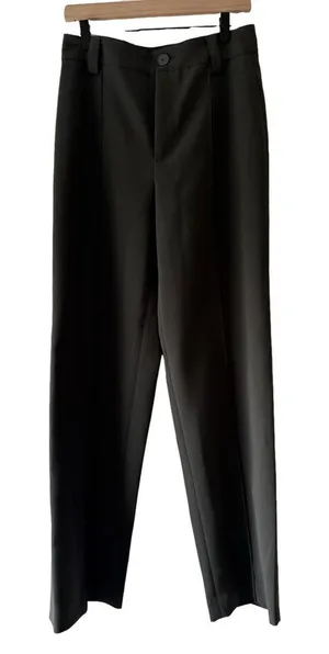 Zara Dark‎ Green Trousers Size Medium EUC thumbnail 1