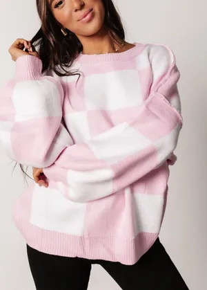 Kimmy Checkered Sweater thumbnail 1