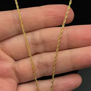Mother of Pearl Heart Inlay Gold Tone Unsigned Necklace Vtg 18" thumbnail 4