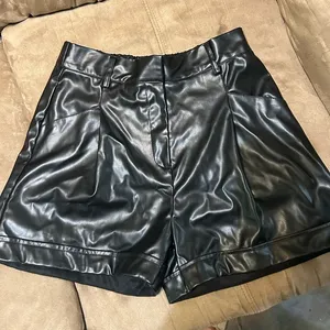 Glam Leather shorts thumbnail 1