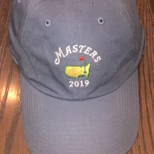 MASTERS 2019 Blue baseball cap/hat thumbnail 3
