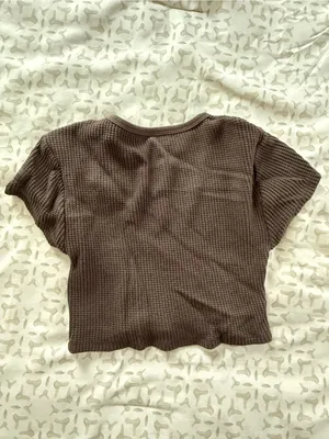 Set Active Brown waffle shirt thumbnail 2