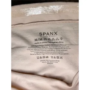 SPANX Seamless Power Nude High Waisted Mid Thigh Shapewear Shorts Women’s Size M thumbnail 8