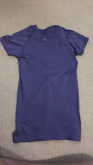 Purple Lululemon Swiftly Tech Short Sleeve thumbnail 3