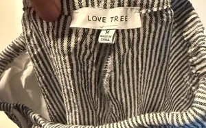 Love Tree striped linen blend pants Size M thumbnail 4
