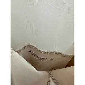Abercrombie & Fitch Bodysuit‎ Women XL NWOT Cream Nude Long Sleeve Sheer Mesh thumbnail 5