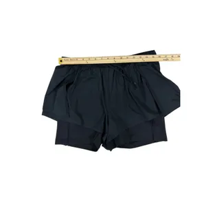 Lululemon Mesh Outer Short High Rise 2" Running Shorts Black Size L NWT thumbnail 6