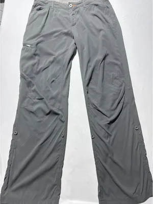 Orvis Women's Gray Nylon Spandex Travel Pants Size 12 - Comf thumbnail 1