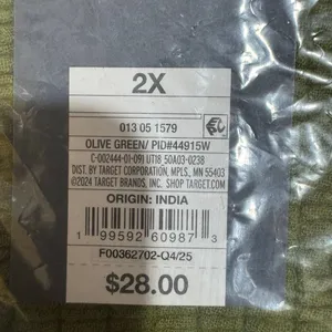 Target Olive Green Skirt 2XL thumbnail 3