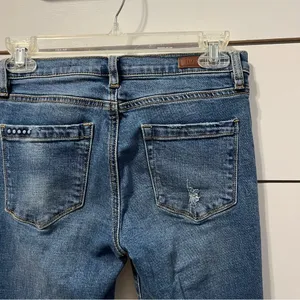 Blank NYC Lowrise Bell Bottom Flare Jeans thumbnail 6