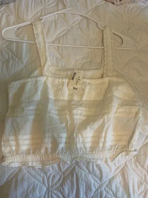 Aeropostale White Tank Top thumbnail 2