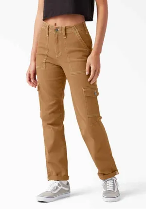 Dickies Tan Cargo Pants thumbnail 1