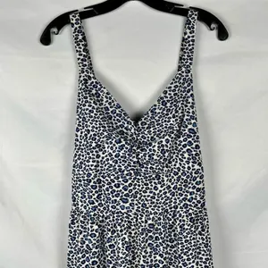 BTFBM Full Length Animal Print Back Cutout Summer Dress XL thumbnail 3