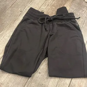 Free People movement black joggers thumbnail 1