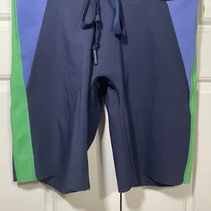 Offline by Aerie Multicolor Blue Real Me Hi-Rise 6" Inseam Bike Shorts Size‎ M thumbnail 2