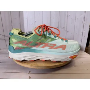 Altra Mont Blanc Women's 12 Mint Green Coral Trail Running Shoes Vibram Hike thumbnail 8