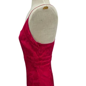 Privacy Please Mia Maxi Dress‎ Slip Maxi Floral Satin Hot Pink Size Small thumbnail 8