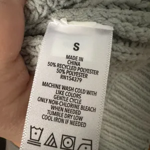 Aeropostale Light Blue/Gray Knit Sweater Casual Cabincore thumbnail 3