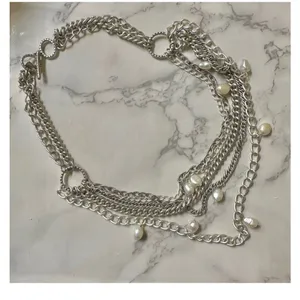 Stella and Dot Avery multi strand pearl necklace thumbnail 5