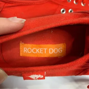 Rocketdog bright red platform Sneakers retro style size‎ 8 thumbnail 6