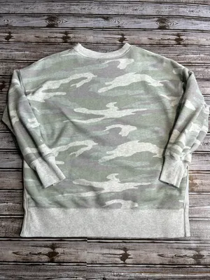 Aerie Camo Crewneck Cozy Crewneck Size XS thumbnail 2