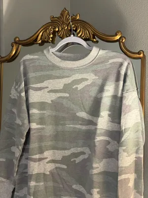 Aerie Crewneck Camo thumbnail 2