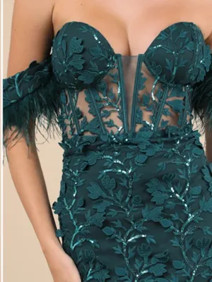 LULUS Sexy Chic Floral Wedding Prom Cocktail Party Flirty Sparkly Mini Dress thumbnail 3