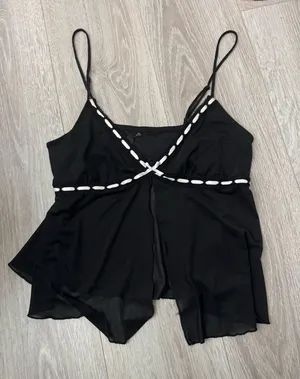 Garage Black Baby Doll Cami thumbnail 1
