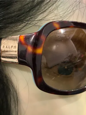 Ralph Lauren Tortoiseshell Oversized Sunglasses with Brown Lenses thumbnail 5