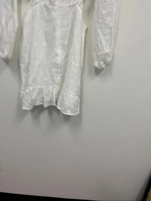 New with Tags Wicked AF side cut out white eyelet lace dress size L thumbnail 4