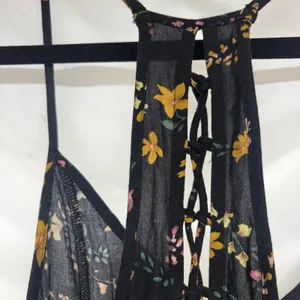 American eagle black floral lace up thumbnail 2