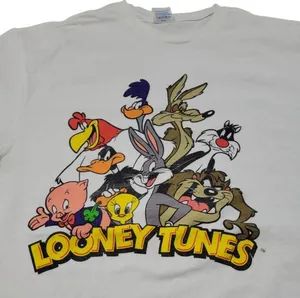 Looney Tunes Shirt Size Large Graphic Print T-Shirt Bugs Bunny Graphic Print Unisex thumbnail 3