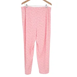 Charter Club Intimates Pajama Pants Womens XL Light Pink Ditsy Floral Print thumbnail 6