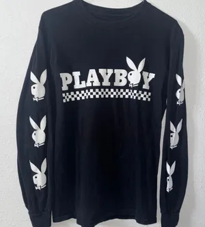 Playboy Women's Black T-shirt thumbnail 1