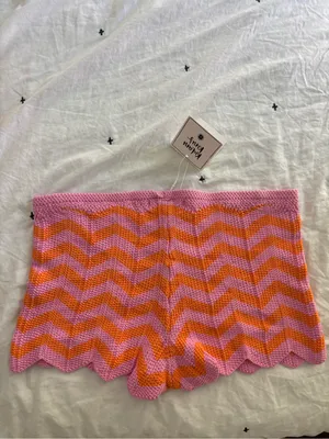 Kulani Kinis Chevron Knit Micro Short new nwt thumbnail 6