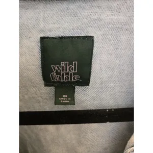 Wild Fable Beaded Star Clusters Jean Jacket Blue Acid Wash Trucker S-XS Womens thumbnail 3