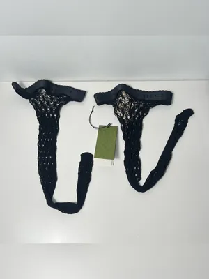 Gucci Diamond Motif Logo Knit Pantyhose Stockings Hosiery Socks thumbnail 5